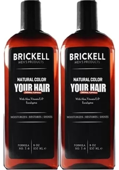 Brickell Erkeklere Özel Anti-white Saç Sakal Bakım Şampuanı 237 Ml X 2 Adet - 100