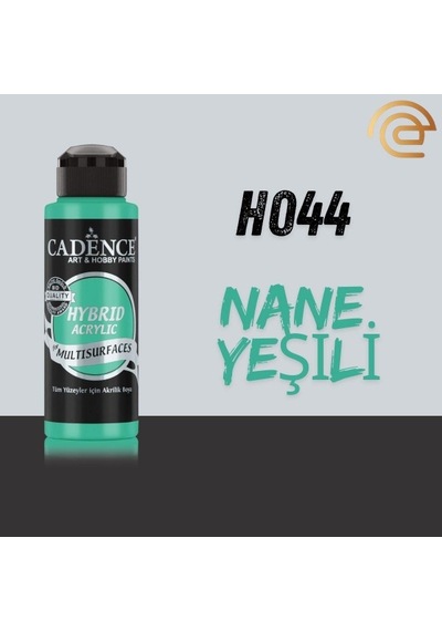 Cadence Hybrid Multisurface Akrilik Boya 120 Ml H044 Nane Yeşili 631 - Nane Yeşili