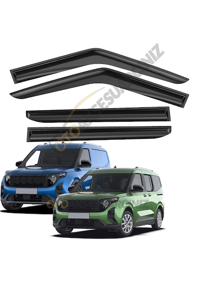 Cam Rüzgarlığı Fermeq Mugen Ford Courier 2023- 4lü