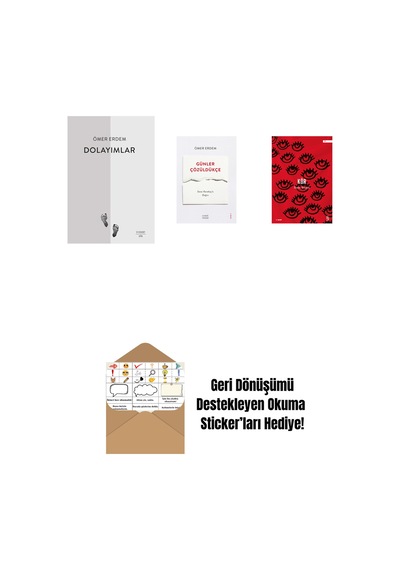Dolayımlar + Günler Çözüldükçe + Kör + Okuma Sticker'ları