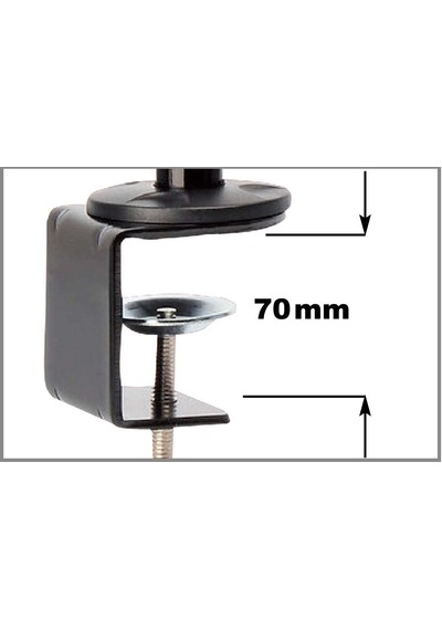 Premium Alüminyum Tek Monitör Standı