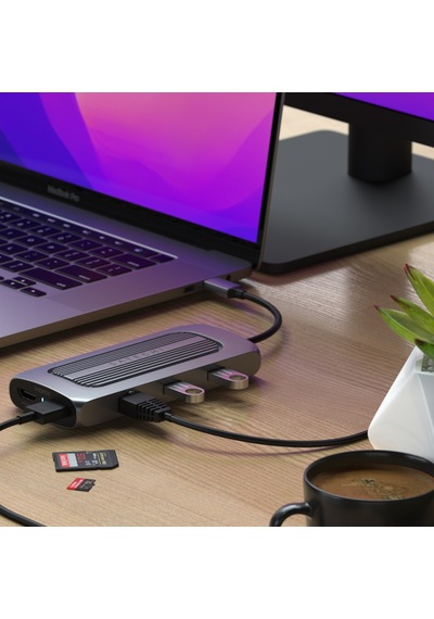 Satechi Usb-c Multiport Mx Uzay Grisi St-ucmxam
