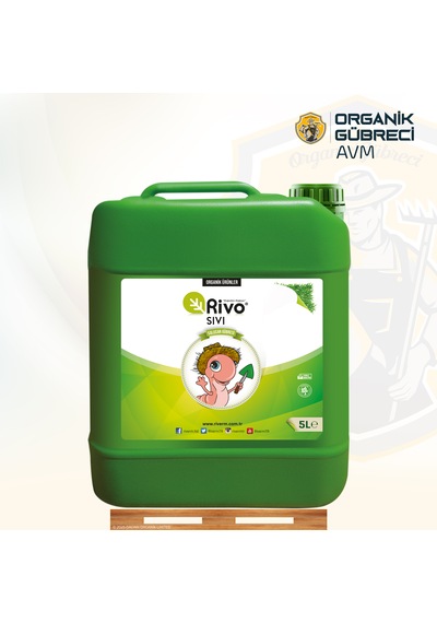 Rivo Sıvı Solucan Gübresi 5 Litre -