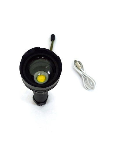 TELESKOPİK PROFORSYONEL EL FENERİ - LAZER LED SİSTEMLİ - CREE XHP