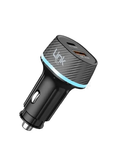 Linktech C433 55w Dual Pd30w + Qc25w Araç Şarj Adaptörü -