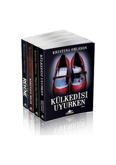 Kristina Ohlsson Psikolojik Gerilim Kitapları Takım Set (4 Kitap)