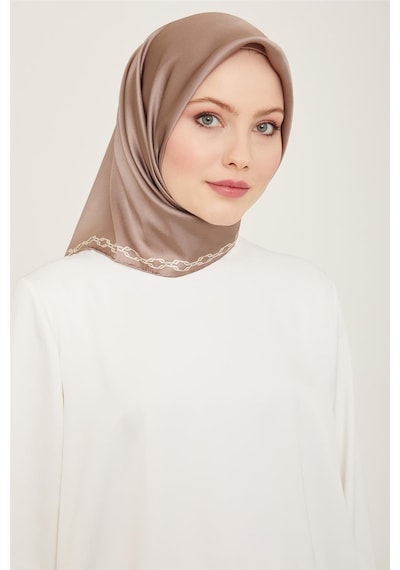 Armine Sura İpek Eşarp 24ya9154 32 - Desenli