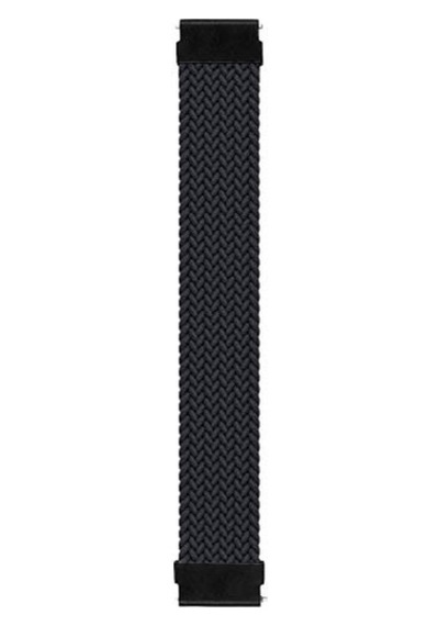 Amazfit Gtr 2 Sport 47mm Kordon, Medium Size, 155mm Braided Solo Loop Band Amazfit Gtr 2 Sport İle Uyumlu Kordon, Ak