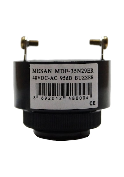 Mesan Ø28 Pano Montaj Buzzer Kesik Ses Terminal & Vida 48vac/dc Ms 1203.48vac-dc