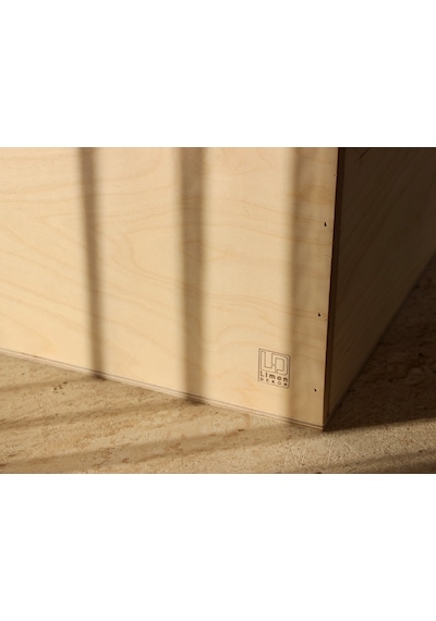 Ahşap Lp Plak Sandığı Boyasız Verniksiz - Organizer Kutu - Wooden Lp Record Box No Paint No Varnish Doğal Ahşap
