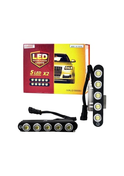 Profesyonel Gündüz Ledi ZY-12-1W DRL-02 12'li