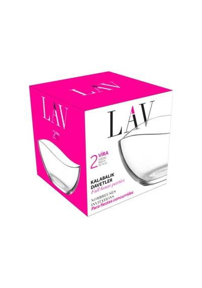 Lav Vira Cam Salata Kasesi 2'li Büyük Boy 950 ml (Hazırlık Kasesi , Sunum Kasesi )