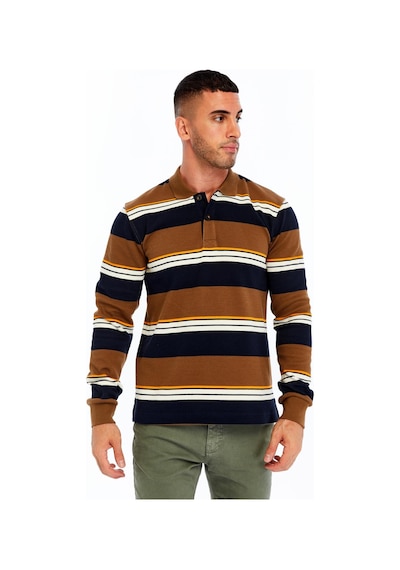 AR-MA Arma Erkek Ribanalı Regular Fit Çizgili %95 Pamuk %5 Elastane Ringel Pike Kumaş Polo Yaka Düğmeli Sweatshirt K30554953102 Kahverengi AR-MA Arma Erkek Ribanalı Regular Fit Çizgili %95 Pamuk %5 Elastane Ringel Pike Kumaş Polo Yaka Düğmeli Sweatshirt K30554953102 Kahverengi