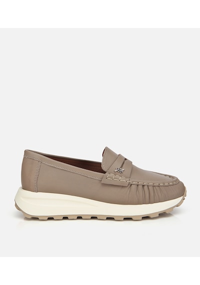 Hotiç Kadın Deri Vizon Yumuşak Dokulu Günlük Loafer 01ayh312850a450 01ayh312850a450 Vizon