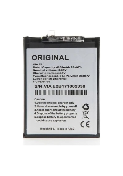 Caspervia E2 İle Uyumlu A+ Kalite Pil Batarya
