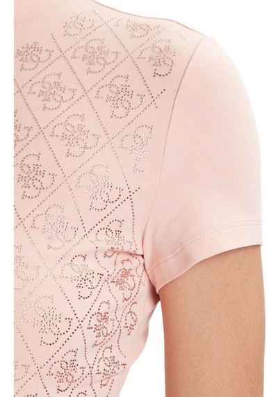 Guess Kadın T-shırt W4bı26j1314-a627 Pembe