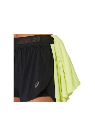 Asics METARUN SPLIT SHORT Siyah Women Şort 2012C858-001 Siyah
