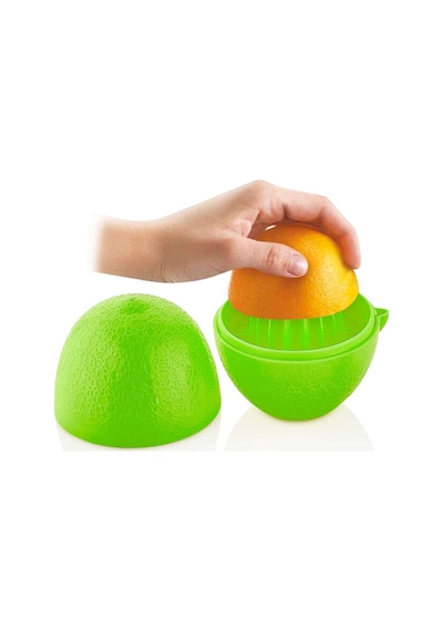 2 Adet Limon Şeklinde Sıkacağı Qlux Bpa İçermez Limon Saklama Kabı Limon Sıkacağı L-00217 2 Renk Diğer
