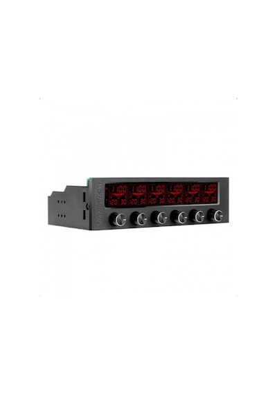 Thermaltake Commander F6 RGB LCD Ekranlı Mul  i Fan Kontrol Ünite