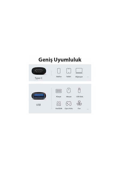İvoomi Type-c To Usb 3.1dönüştürücü Adaptör Mini Otg