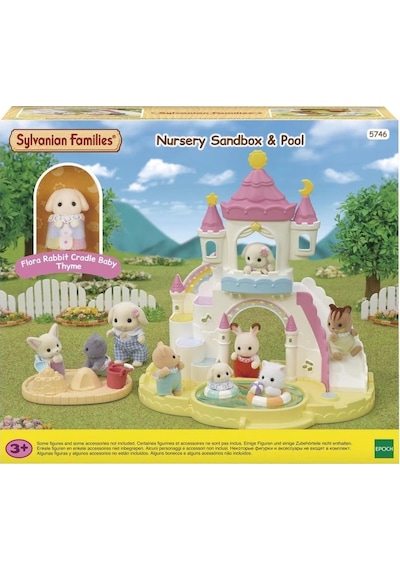 5746 Sylvanian Families Havuz Ve Kum Havuzu Oyun Seti +3 Yaş Standart