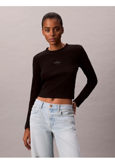 Calvin Klein Kadın Tişört-lv047a803g Siyah