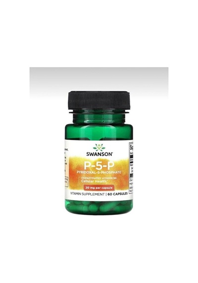 Swanson P-5-p 60 Kapsül Aktif B6 Vitamini
