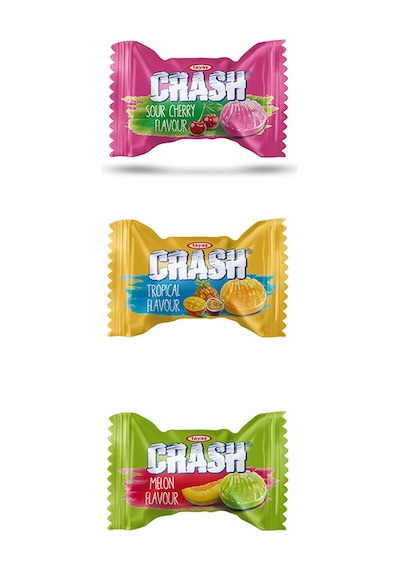 Tayaş Crash Mix Sütlü Krema Sert Dolgulu Karışık Şeker 1 KG