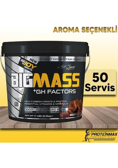 Bigjoy Bigmass Gainer +Gh Factors 5 Kg.