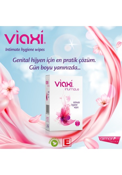 Viaxi Genital Bölge Temizleme Mendili 10'lu