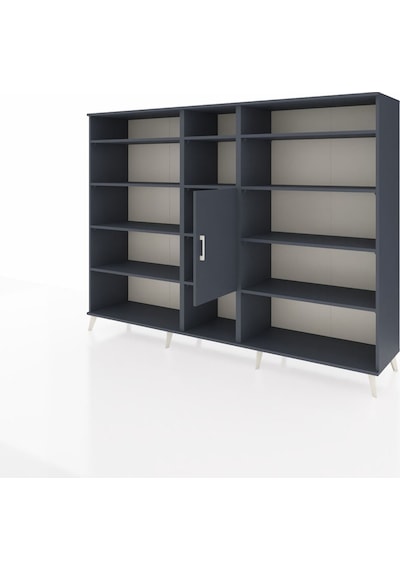Hyperion Dolap 12 Raflı Tek Kapaklı 220x44x163 Antrasit-antrasit Antrasit-antrasit Hyperion Dolap 12 Raflı Tek Kapaklı 220x44x163 Antrasit-antrasit Antrasit-antrasit