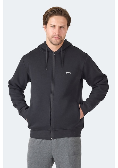 Slazenger Majestıc I Erkek Siyah Sweatshirt Siyah