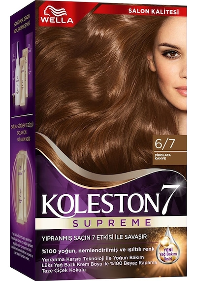 Koleston Supreme Kit Saç Boyası 6/7 Çikolata Kahve