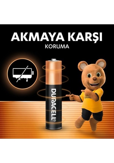 Duracell Basic Aaa Alkalin İnce Kalem Pil 15'li Paket 1,5v Lr03 Mn2400