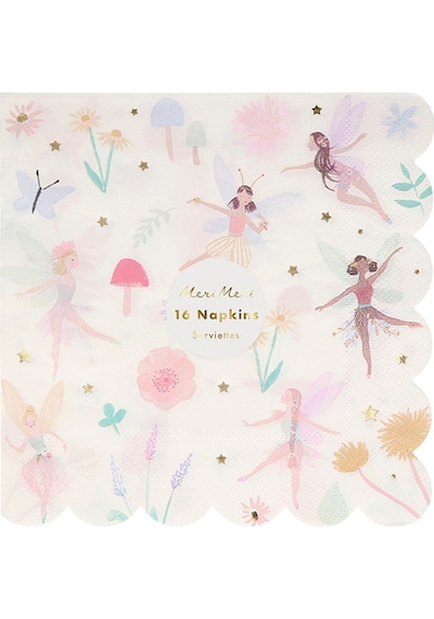 Meri Meri - Fairy Napkins - Peri Kızı Peçete L