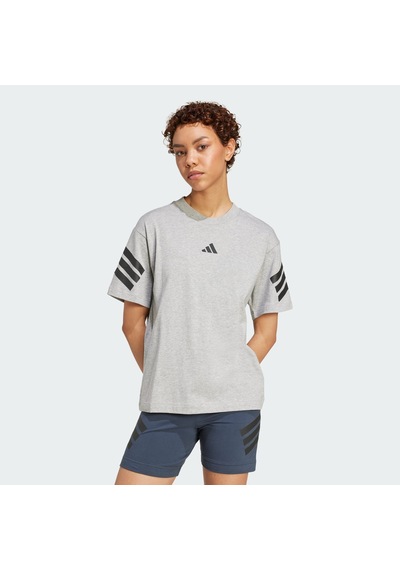 Adidas Jw7837 W Fı 3s Tee Kadın Tişört Gri