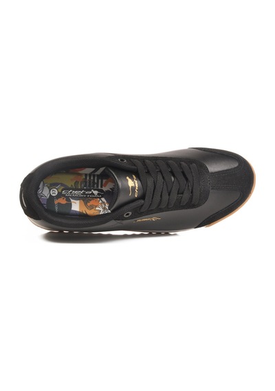 Siyah Krep Memory Foam Unisex Spor Ayakkabı Peru G Siyah-krep