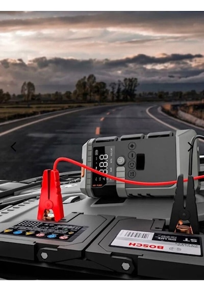 Lensun T-life Jump Starter 19800 Mah Akü Takviyeli Hava Kompresörü Caetu Ls 99