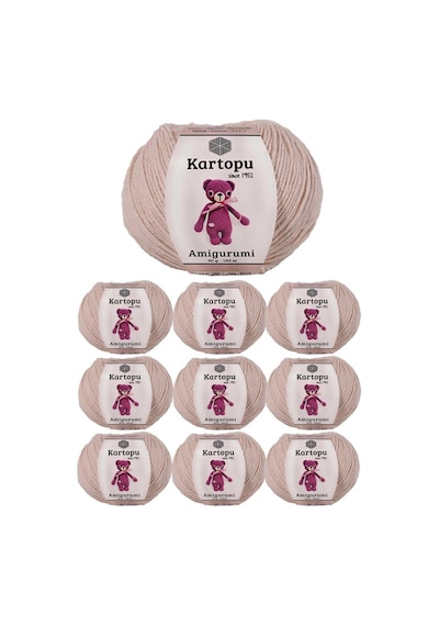 10 Adet Amigurumi El Örgü İpi 50gr 793