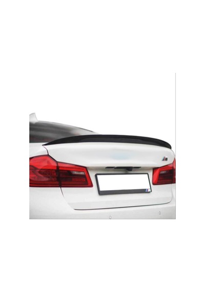 BMW 5 Serisi İçin Uyumlu G30 M Spoiler Piano Black