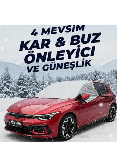 Oto Branda Araba Brandası Buzlanma Önleyici Çadırı Örtüsü Araç Tentesi Ön Cam Güneşlik Camı Gün