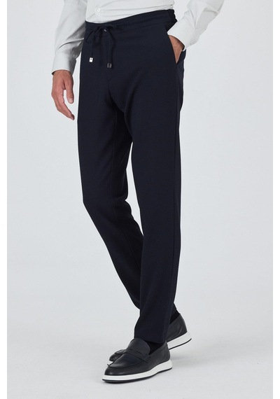 İmza Koyu Lacivert Esnek Lastikli Yandan Cepli Casual Comfort Fit Jogger Pantolon 1003250210 Koyu Lacivert İmza Koyu Lacivert Esnek Lastikli Yandan Cepli Casual Comfort Fit Jogger Pantolon 1003250210 Koyu Lacivert
