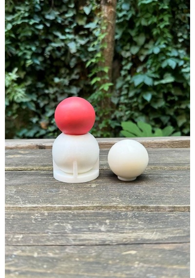 Rufus Concept Küre 5cm Çap Silikon Mum Kalıbı