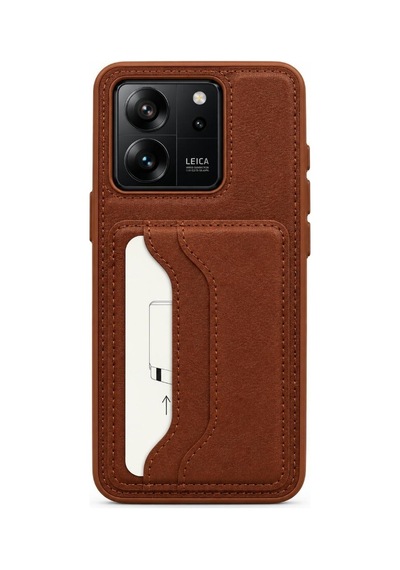 Teleplus Xiaomi 13t Kılıf Monarc L-kart Serisi Kartlıklı Standlı Kapak