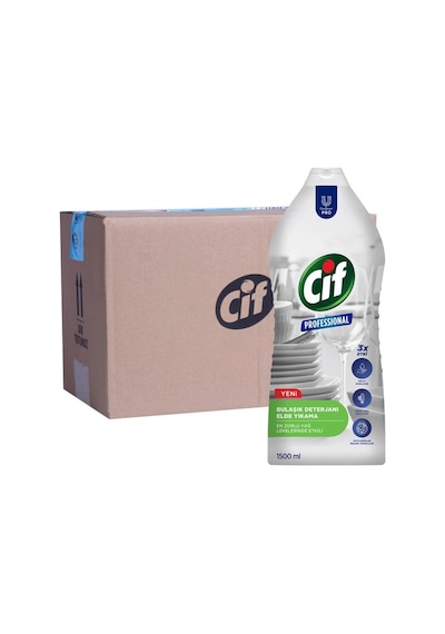 Cif U-pro Elde Bulaşık Deterjanı 12 x 1500 ML