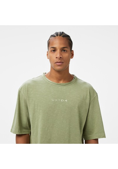 Unıted4 Erkek Haki T-shirt Furea Haki