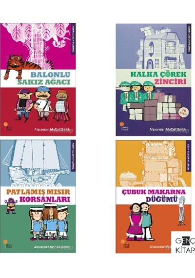 Abur Cubur Peşinde 4 Kitap Set