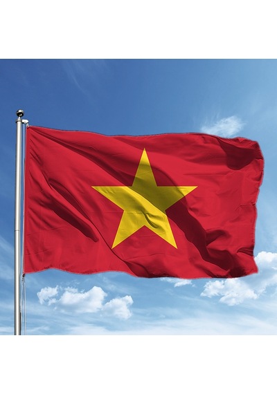 Vietnam Bayrağı 150 225 Cm Tek Ebat