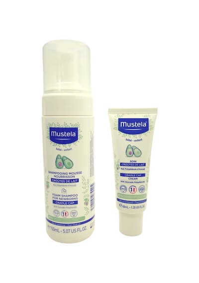 Mustela Saç Pullanmalarına Karşı Cradle Cap Krem 40 ML + Şampuan 150 ML
