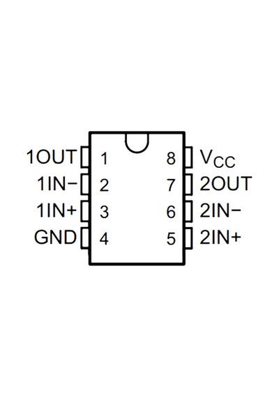 Lm293p Komparatör Entegresi Pdip-8